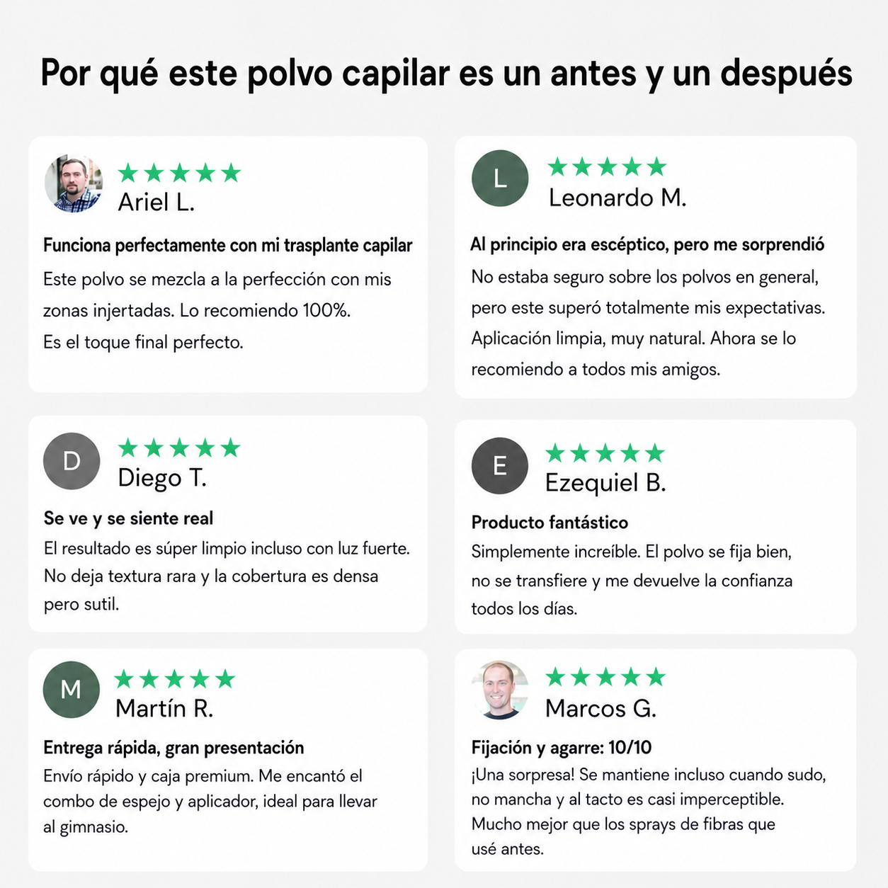 Polvo Capilar Rellenador