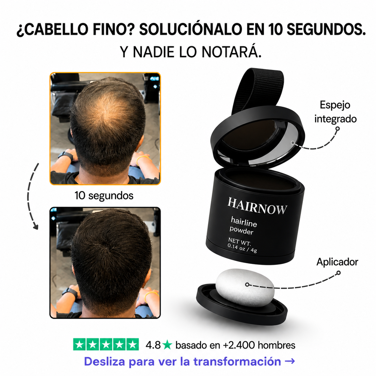 Polvo Capilar Rellenador